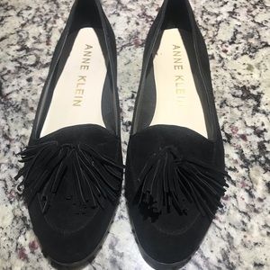 Anne Klein Devina Suede Loafers